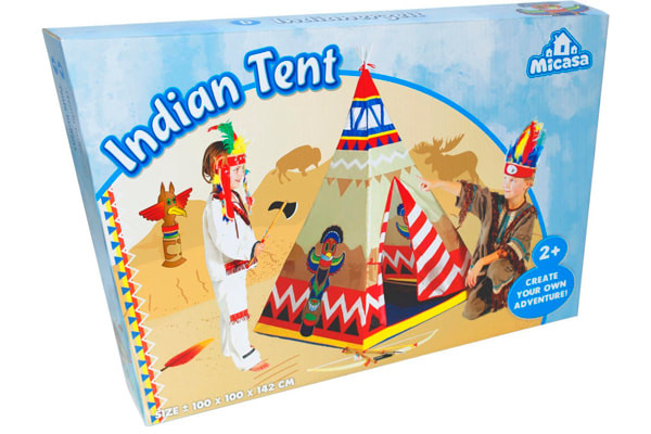 De tipi is een ideale feesttent voor groot en klein indianententen