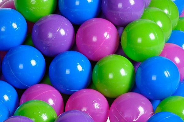 Prachtig gekleurde ballen.