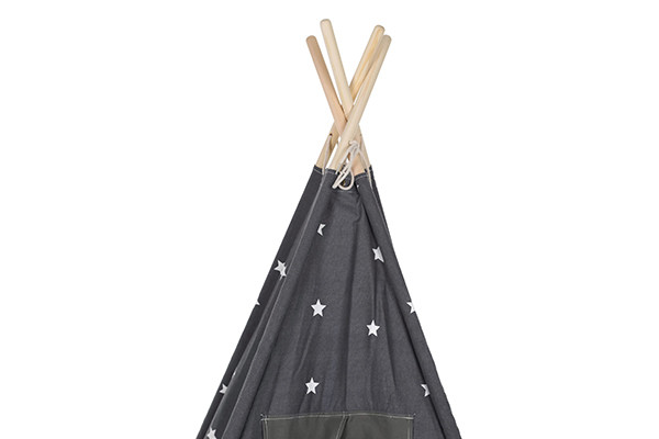 Deelbare houten stokken.