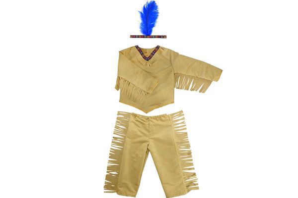 Complete indianen verkleedset.
